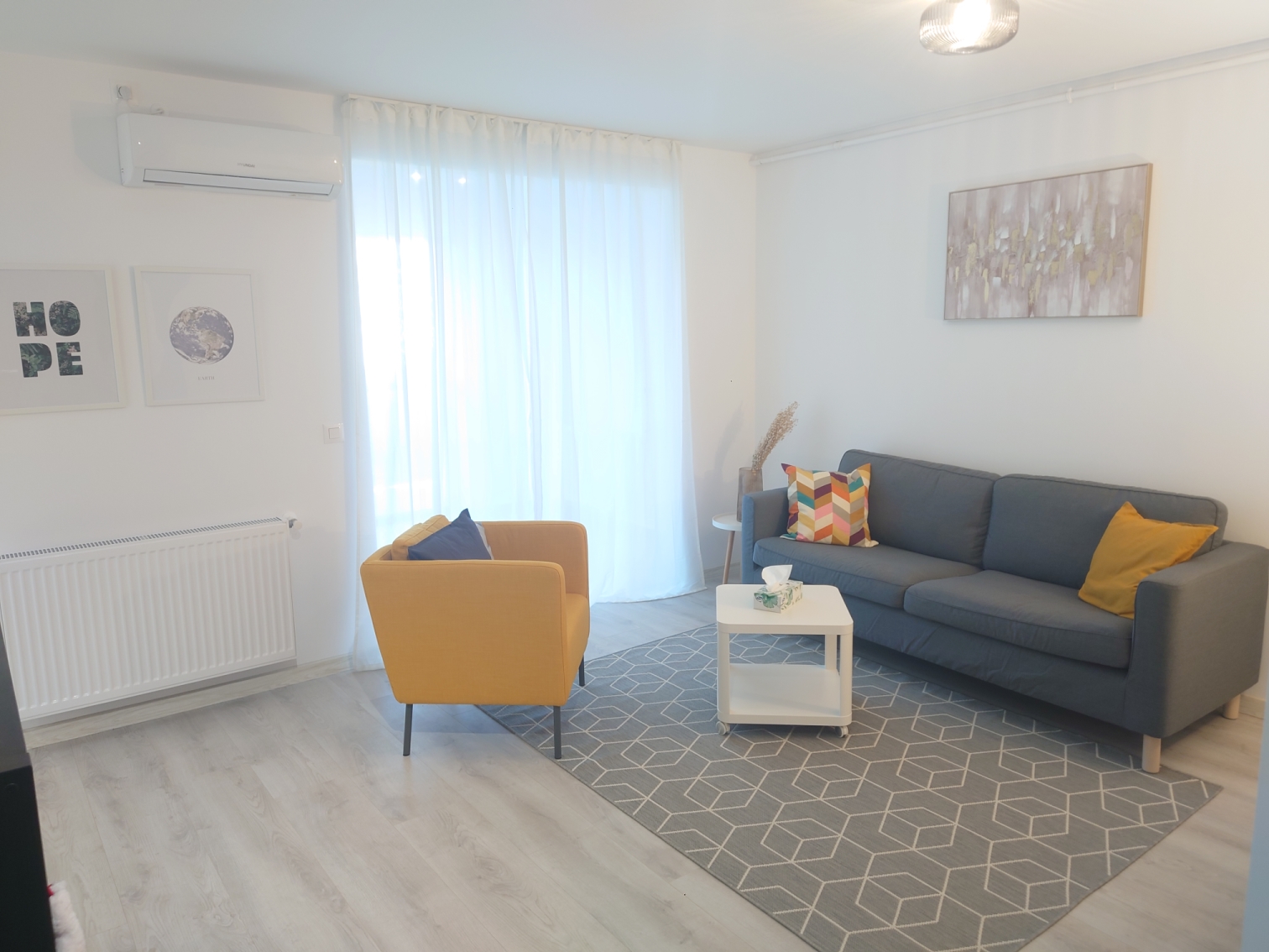 Cabinet psihologic Teodora Băncilă, interior primitor